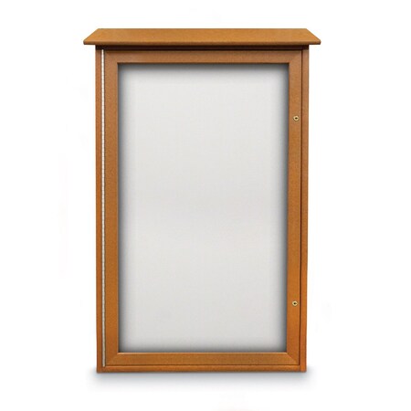 United Visual Products Indoor Enclosed Combo Board, 72"x36", White Frame/Grey & Medium Grey UVCB7236W-GREY-MEDGRY